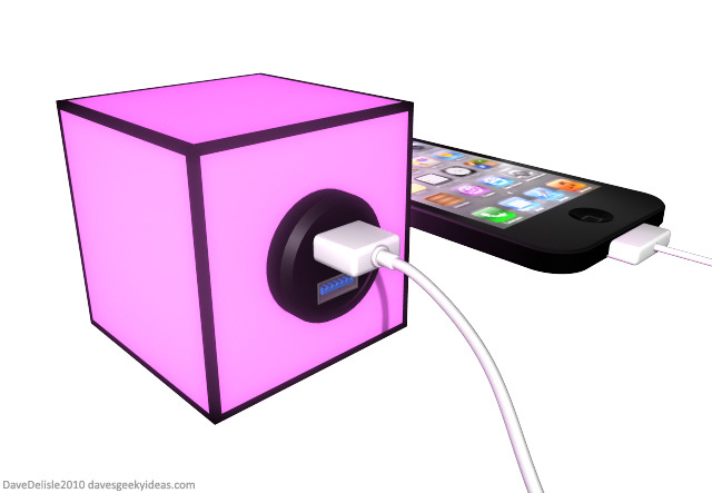 Energon Cube Portable Charger