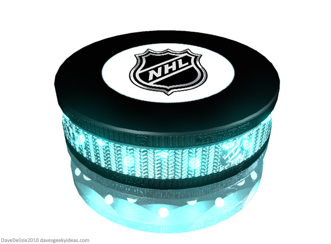 Tron LED Hockey Puck