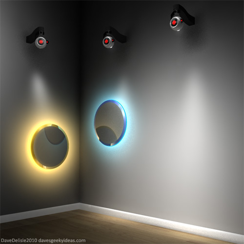 Portal Lights Mirrors Lamps