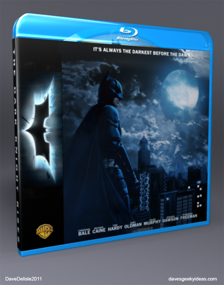 Dark Knight Trilogy Blu-Ray DVD Case