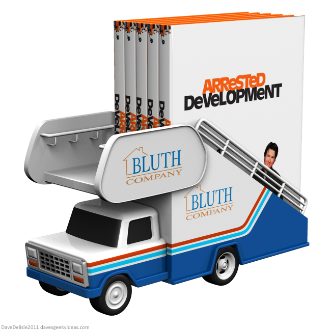 arrested development blu-ray case design by Dave Delisle