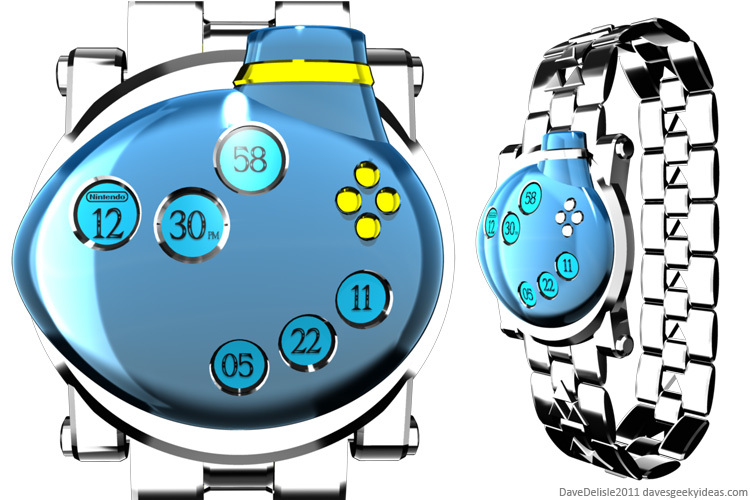 Geeky Wrist Watch Designs 2011 Dave Delisle