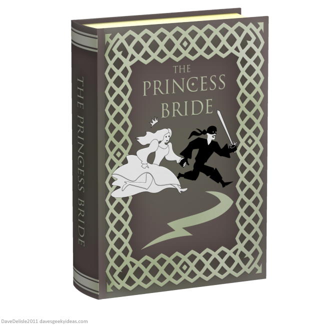 Princess Bride book blu-ray design 2011 dave delisle davesgeekyideas