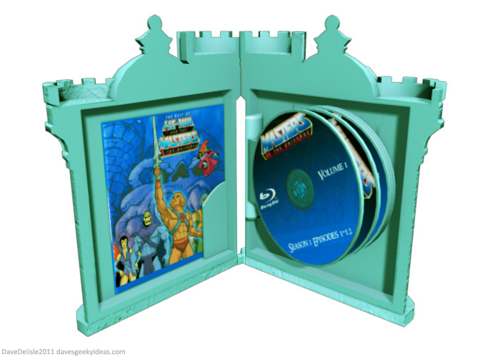 Castle Grayskull Blu-Ray Case He-Man 