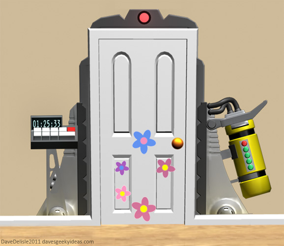 Monsters Inc Fathead Design - Dave's Geeky Ideas