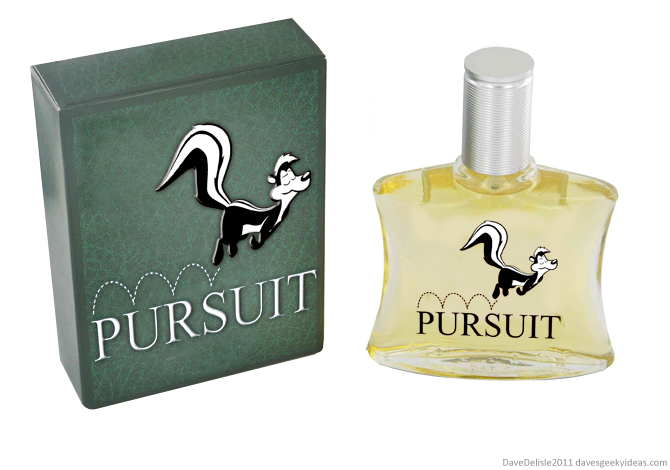 pepe le pew fragrance design by Dave Delisle davesgeekyideas