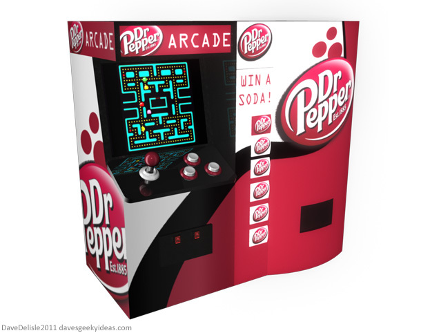 Dr Pepper Arcade Machine 2011