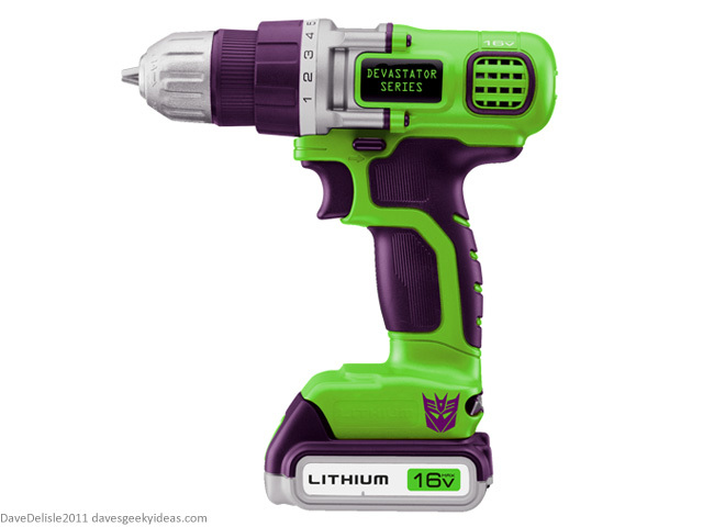 Geeky Power Tools: Constructicons Decepticons 