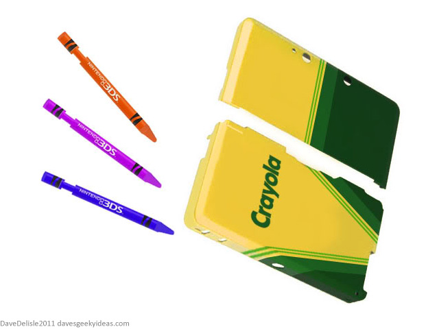 Crayola 3DS Stylus Nintendo Cover