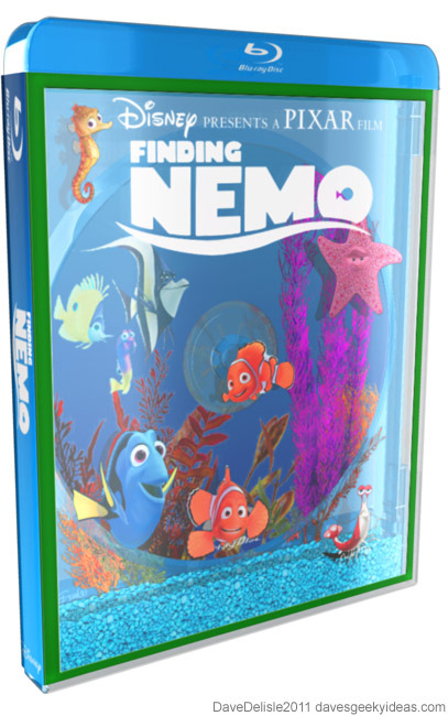 Finding Nemo Blu-Ray Case Design