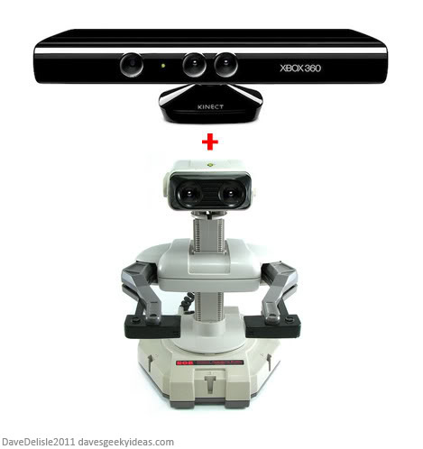 Nintendo R.O.B. Microsoft Kinect