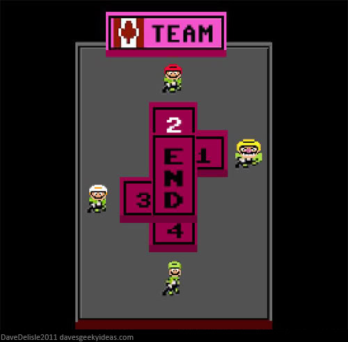 Super Mario Hockey NES