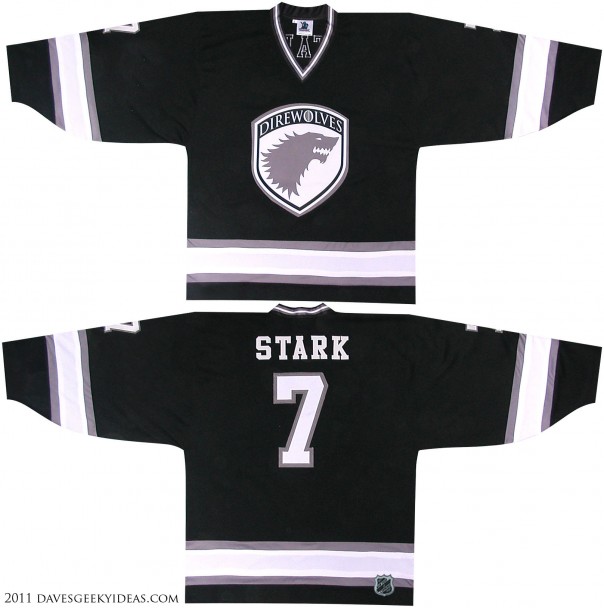 Direwolves Hockey Jerseys davesgeekyideas.com Game Of Thrones Song of Ice and Fire