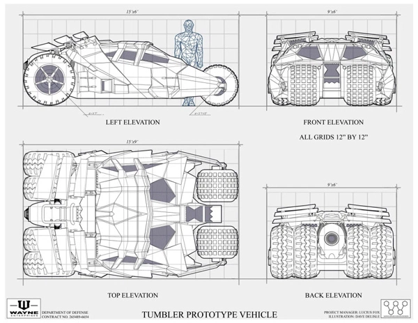 Tumbler Blueprint by Dave's Geeky Ideas