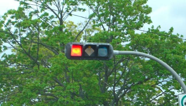 Colorblind traffic lights