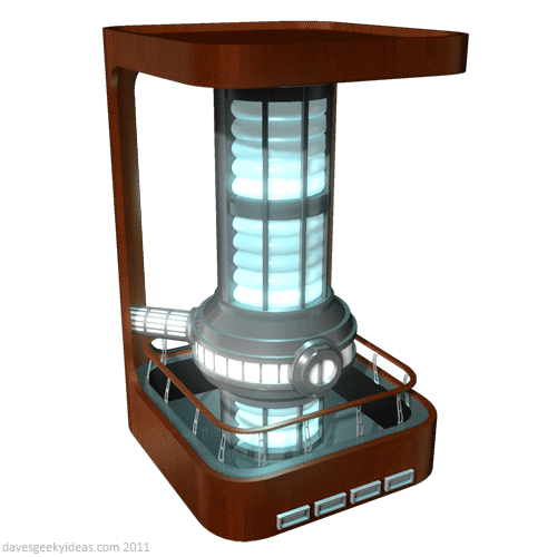 Warp Core TNG Star Trek Lamp 2011 Dave Delisle