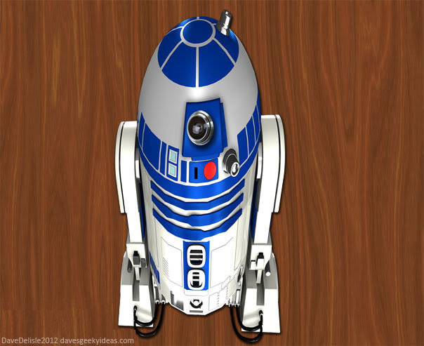 R2D2 PeepHole Cover Door