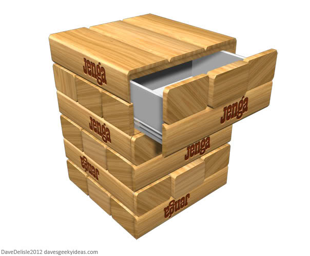 Jenga IKEA Dresser 2011 Dave Delisle