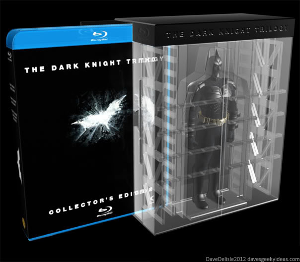 Dark Knight Collection Blu-Ray DVD Case