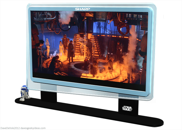 Star Wars LCD TV by Dave's Geeky Ideas