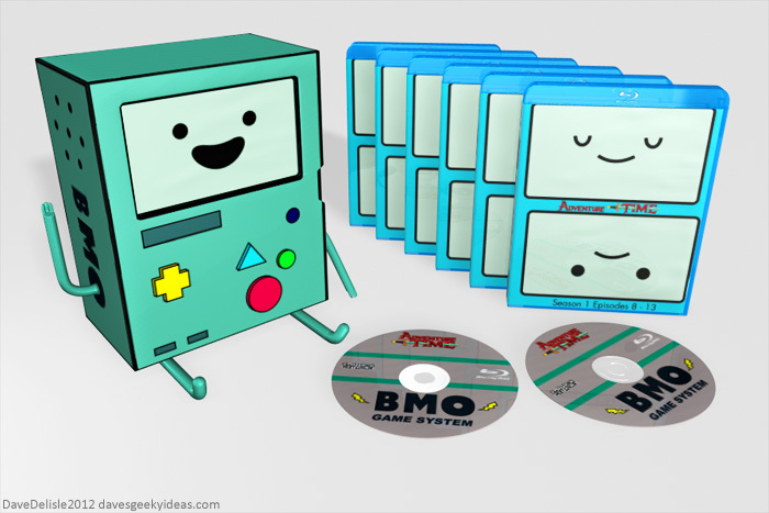 Adventure Time Beemo Blu-Ray Case 2012 Dave Delisle