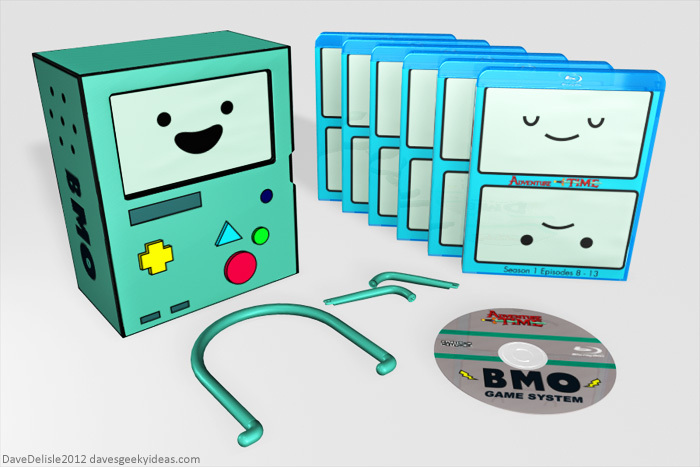 Adventure Time Beemo Blu-Ray Case 2012 Dave Delisle