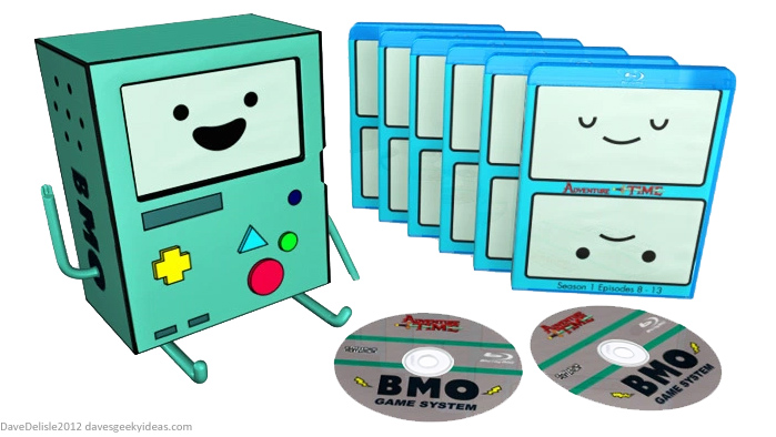 Adventure Time blu-ray case design by Dave's Geeky Ideas