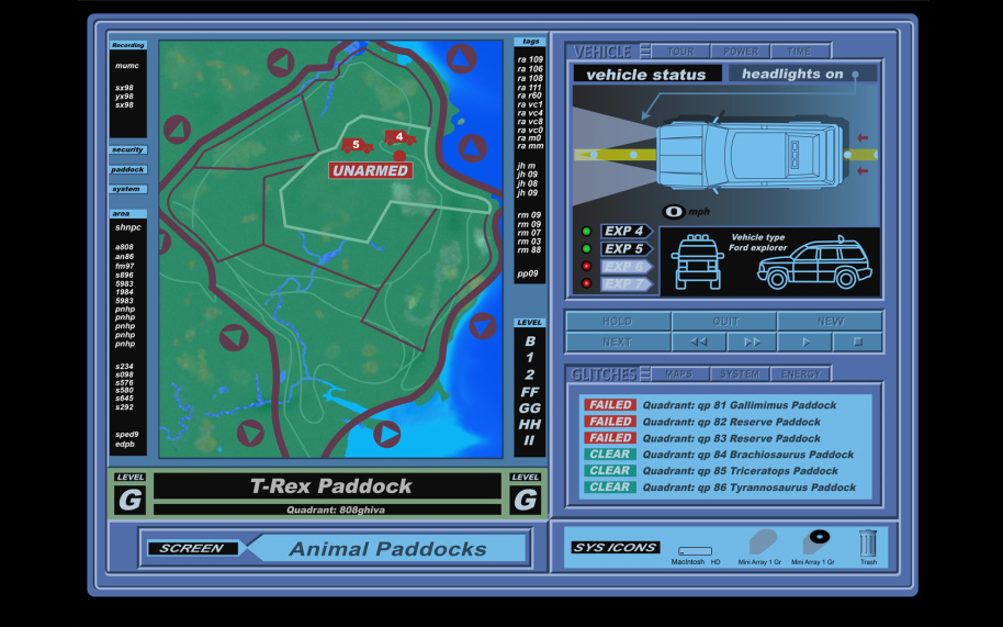 Jurassic Park Wallpaper Desktop Fence Security Unarmed Failure 2012 Dave Delisle davesgeekyideas