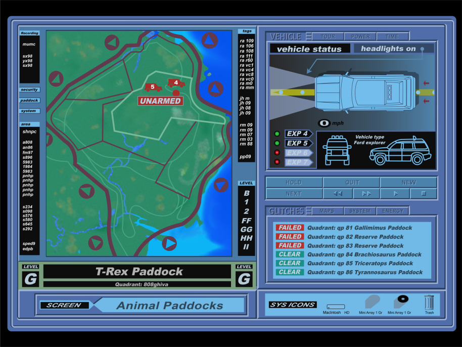 Jurassic Park Wallpaper Desktop Fence Security Unarmed Failure 2012 Dave Delisle davesgeekyideas