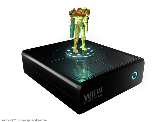 Metroid Case Design 2012 Dave Delisle Wii U