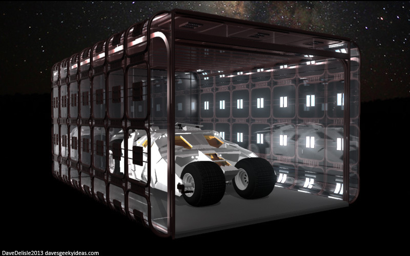 Star Trek Hangar Garage davesgeekyideas.com Dave Delisle