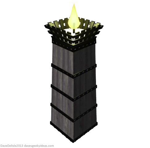 Zelda Link Candle Holder 2014 Dave's Geeky Ideas
