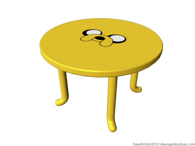 Adventure Time Furniture Bed Table Jack The Dog