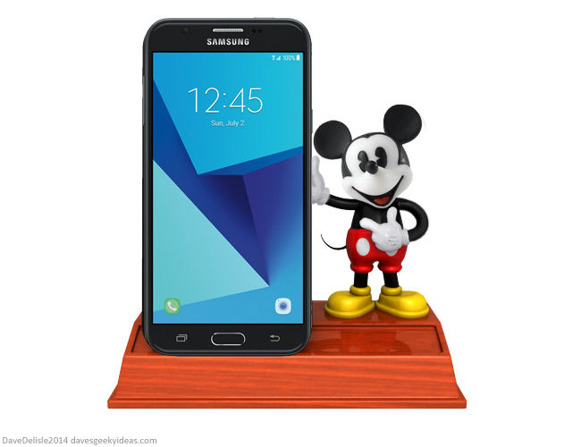 Mickey Mouse smartphone cradle design by Dave Delisle davesgeekyideas 2014