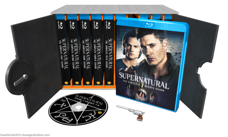 Supernatural Collection Blu-Ray DVD Case