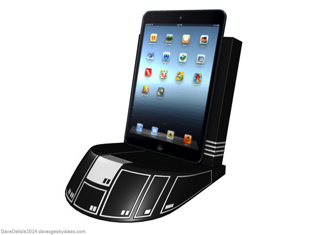 Star Trek tablet easel by davesgeekyideas