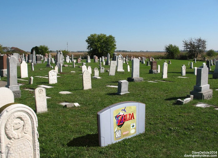 Zelda Gravestone Graveyard Cemetery