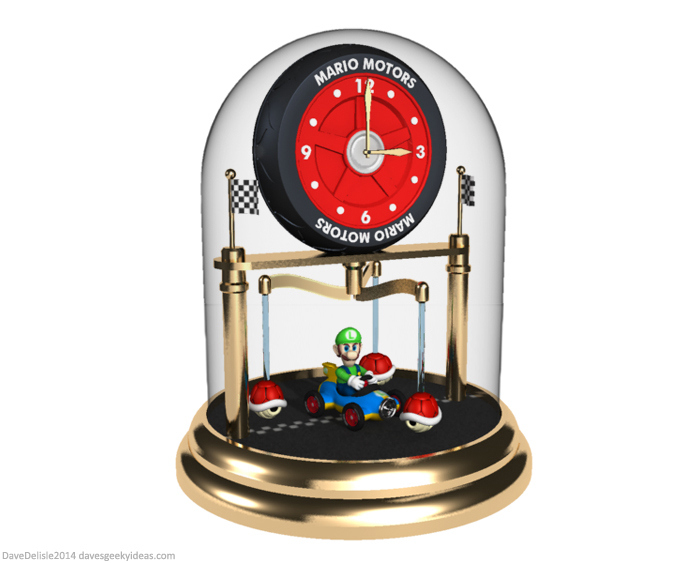 Mario Kart Clock