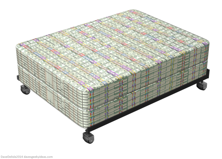 Breaking Bad Money Bed Sheets design by Dave Delisle dave's geeky ideas davesgeekyideas