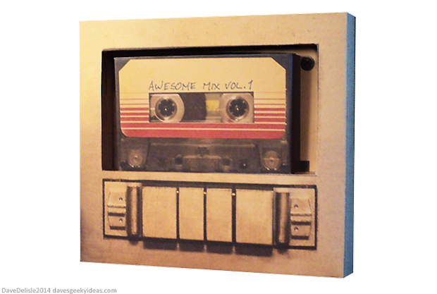 Guardians Of The Galaxy Cassette Papercraft