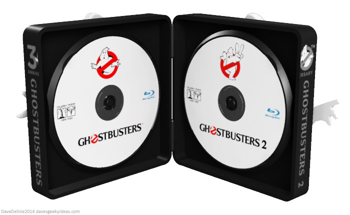 Ghostbusters Sign Blu-Ray Case