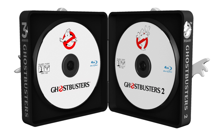 Ghostbusters Blu-Ray case design by Dave Delisle