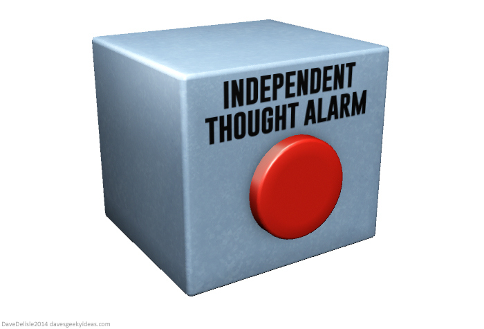 Independent Thought Alarm Simpsons