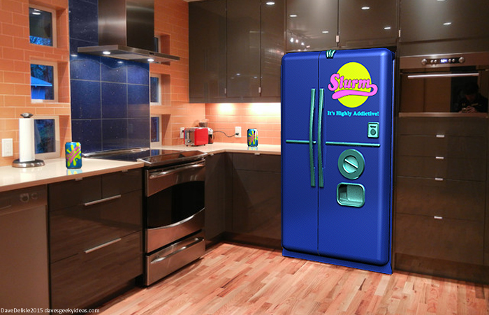 Slurm Vending Machine Fridge by davesgeekyideas