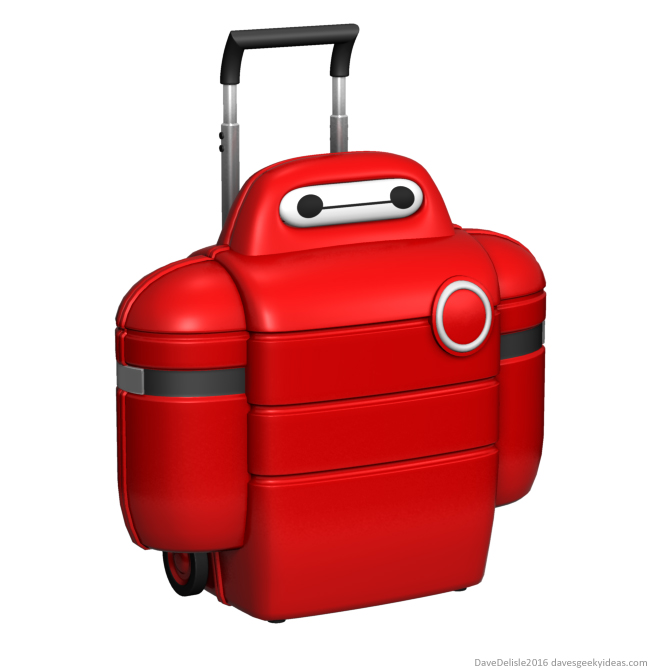 Baymax luggage case design 2016 dave delisle davesgeekyideas big hero 6