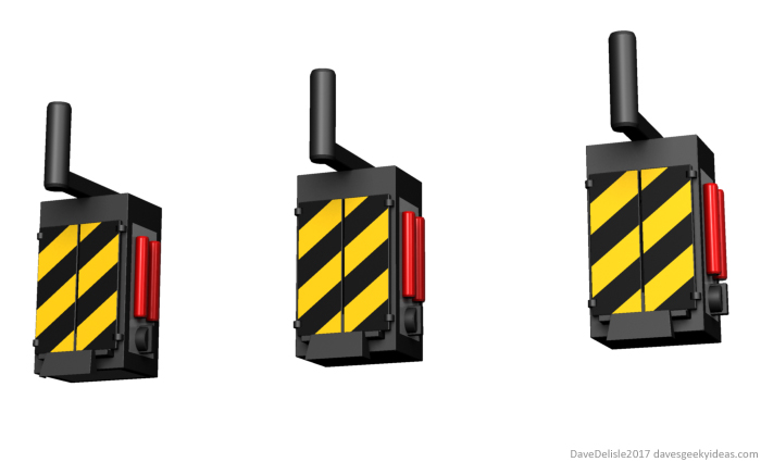 Ghostbusters Wall Hooks by Dave Delisle davesgeekyideas Dave's Geeky Ideas ghost trap