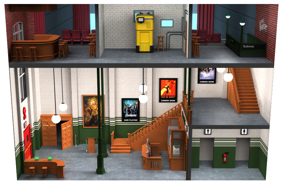 NY movie theater by Dave Delisle