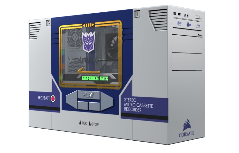 Soundwave PC case mod by Dave Delisle