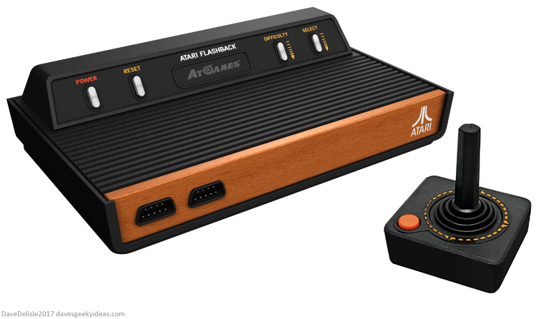 Atari Flashback console redesign by Dave Delisle