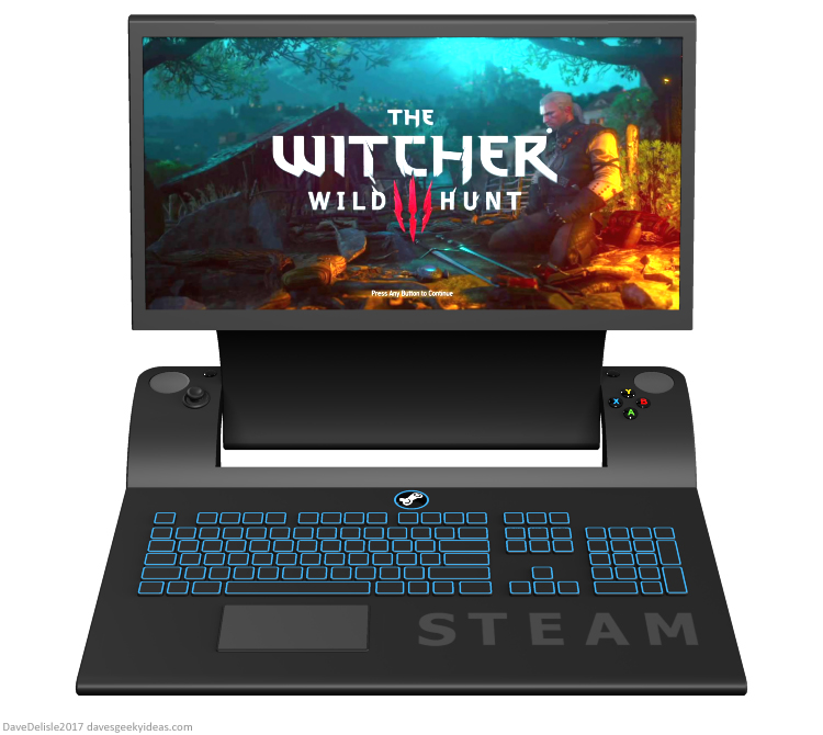 Steam controller gaming laptop 2017 Dave's Geeky Ideas